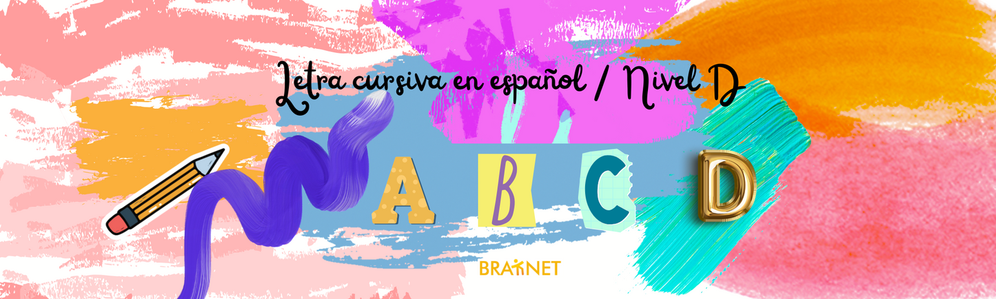 Lectoescritura Español Cursiva Nivel D Vol. 2