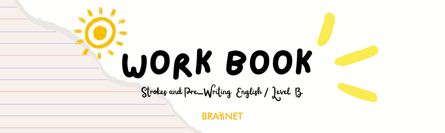 Workbook Tracing & Pre-writing Level B