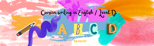 Workbook Level D English Cursive